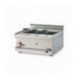 CUOCIPASTA A GAS CAPACITA' LT. 19 Vasca cm. 51x31x18h (per GN 1/1) Rubinetto scarico