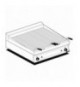 Griglia elettrica trifase N. 2 griglie in acciaio inox cm. 38x42,5 regolabili 2 zone di cottura