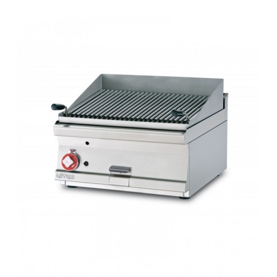 Griglia a gas-pietralavica Griglia in acciaio inox cm. 58x42,5 regolabile