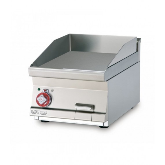 Fry-top liscio trifase Piastra cm 39,5x45