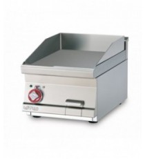 Fry-top liscio cromato trifase Piastra cm 39,5x45