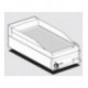 Fry-top rigato cromato trifase Piastra cm 39,5x45
