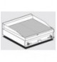Fry-top rigato trifase Piastra cm 79,5x45