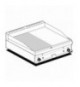 FRY-TOP 1/2 LISCIO +1/2 RIGATO CROMATO GAS Piastra cm 79,5x45