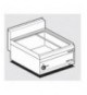 BAGNOMARIA MONOFASE Vasca per 1 GN 1/1 + 2 GN 1/4 h.15