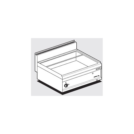 BAGNOMARIA GAS - Vasca per 2 GN 1/1, h.15