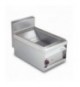 CONTENITORE CALDO MONOFASE Vasca cm. 30,5x51x16,5h con falsofondo forato.
