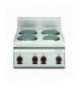 PIANO COTTURA TRIFASE N. 4 piastre
