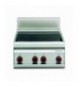 PIANO COTTURA VETROCERAMICA TRIFASE  4 piastre - Vetro: cm. 56x52