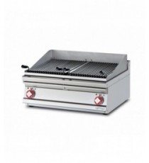 GRIGLIA TRIFASE N. 2 griglie in acciaio inox cm. 38x52 regolabili 2 zone di cottura