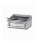 GRIGLIA TRIFASE N. 2 griglie in acciaio inox cm. 38x52 regolabili 2 zone di cottura