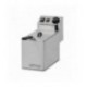 FRIGGITRICE lt. 2 MONOFASE Cestino cm.15x25x9h. - Produzione patate 2 kg/h