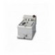 FRIGGITRICE LT. 8 TRIFASE Vasca cm. 22x32,5x20h - Cestino cm.20x27x11h - Produzione patate 9 kg/h