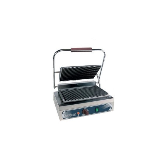 GRILL TOAST - Piastre rigate in ghisa cm. 34x23