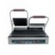 GRILL TOAST DOPPIO - Piastre rigate in ghisa cm. 48x23