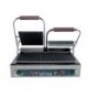GRILL TOAST DOPPIO - Piastre rigate in ghisa cm. 48x23