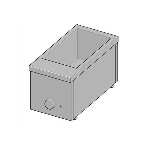 BAGNOMARIA Vasca per GN 1/3, h 15 cm.
