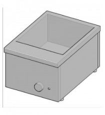 BAGNOMARIA Vasca per GN 1/2, h 15 cm.