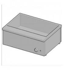 BAGNOMARIA Vasca per GN 1/1, h 15 cm.