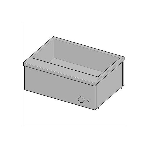 BAGNOMARIA Vasca per GN 1/1, h 15 cm.