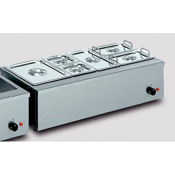 BAGNOMARIA Vasca per GN 1/1 + GN 2/3, h 15 cm.