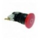 PULSANTE ARRESTO A FUNGO ROSSO 15A 240V