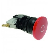 PULSANTE ARRESTO A FUNGO ROSSO 15A 240V