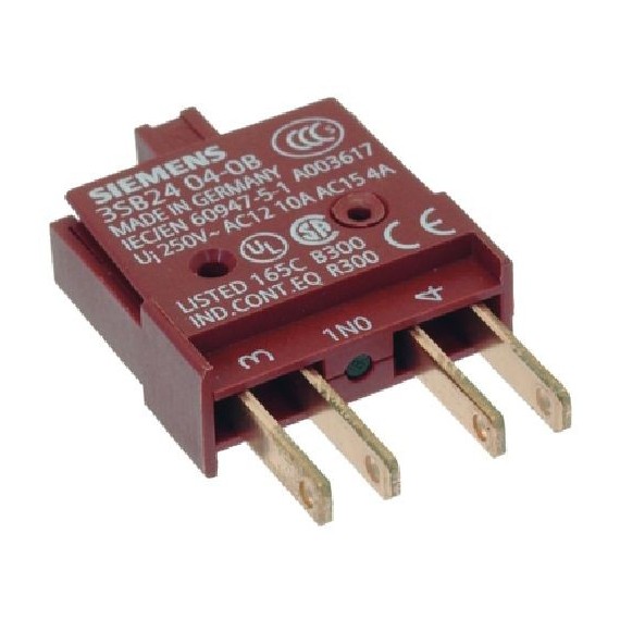 CONTATTO SIEMENS 3SB24 04-0B 10A 250V