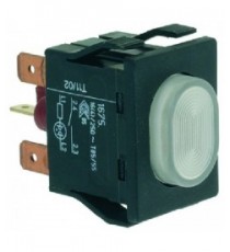 PULSANTE UNIPOLARE BIANCO 16A 250V