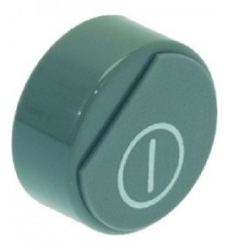 TASTO ROTONDO GRIGIO Diam. 23 mm ON/OFF