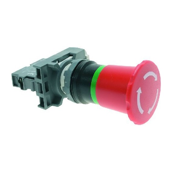 PULSANTE EMERGENZA ROSSO COMPLETO ABB