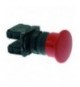 PULSANTE ARRESTO A FUNGO ROSSO 3A 240V