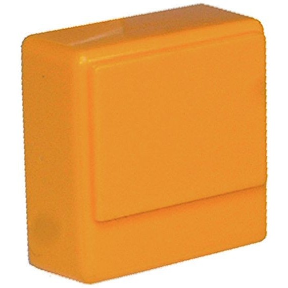 TASTO QUADRATO GIALLO 23x23 mm