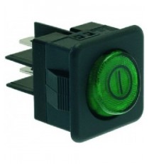INTERRUTTORE BIPOLARE VERDE 16A 250V