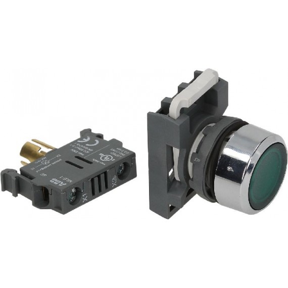 PULSANTE RM122 VERDE (FTSE02) ABB