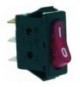 INTERRUTTORE UNIPOLARE ROSSO 16A 250V