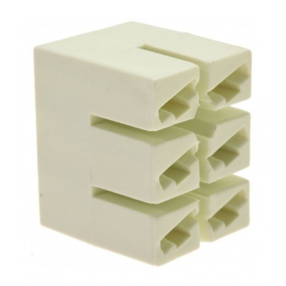 ZOCCOLO DI CONNESSIONE BIANCO 22x30 mm