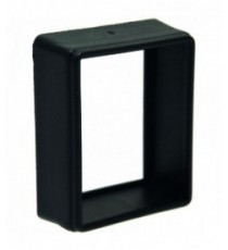 CORNICE SICUREZZA 4 LATI NERA 22x30 mm