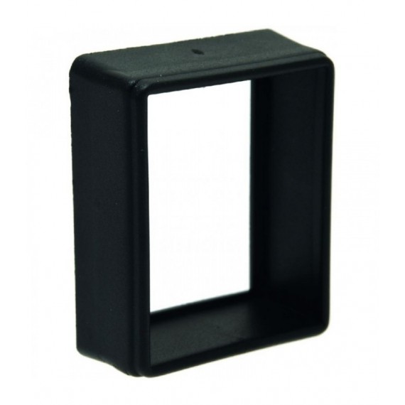 CORNICE SICUREZZA 4 LATI NERA 22x30 mm