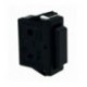 COPRIFORO NERO 30x11 mm