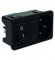 SPINA CON INTERRUTTORE ON-OFF 10A 250V