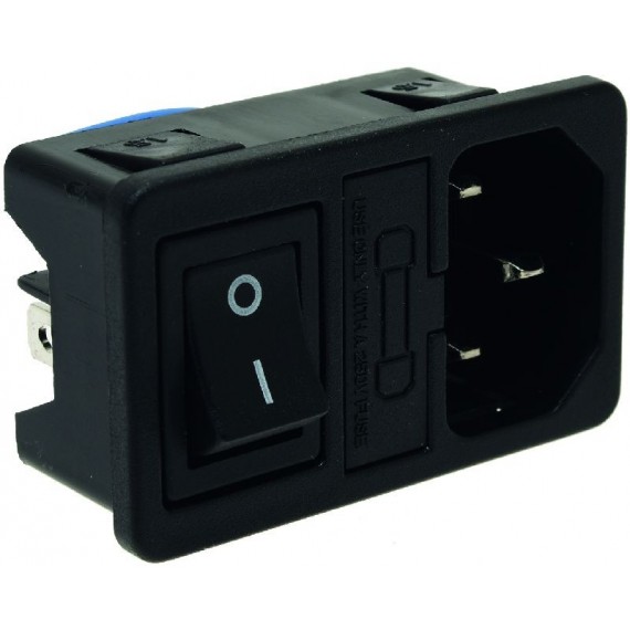 SPINA CON INTERRUTTORE ON-OFF 10A 250V
