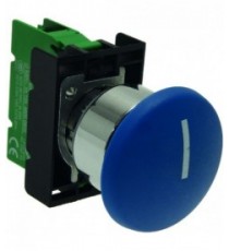 PULSANTE ARRESTO A FUNGO BLU 6A 240V