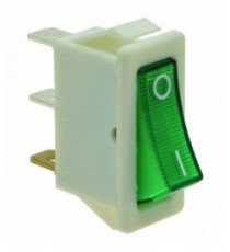 INTERRUTTORE UNIPOLARE VERDE 16A 250V