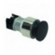 PULSANTE ARRESTO A FUNGO NERO Diam. 30 mm