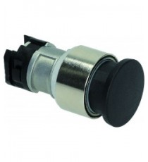 PULSANTE ARRESTO A FUNGO NERO Diam. 30 mm