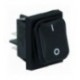 INTERRUTTORE BIPOLARE NERO 16A 250V