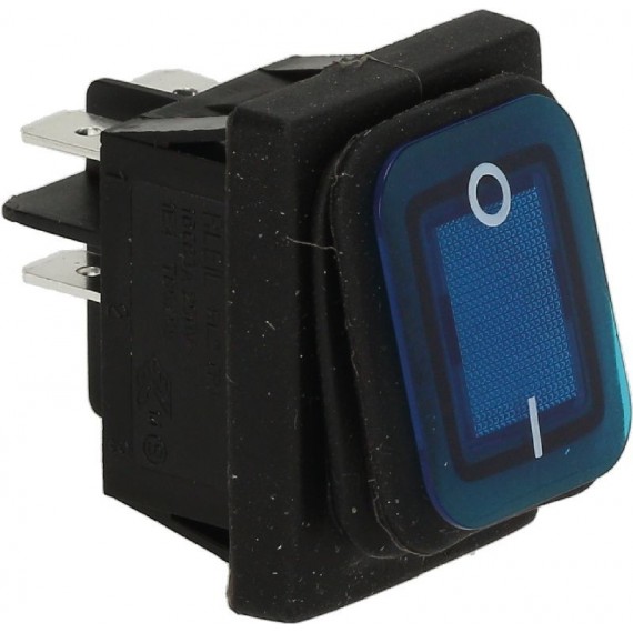 INTERRUTTORE BIPOLARE BLU 16A 250V