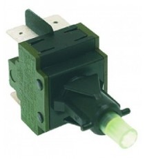 INTERRUTTORE BIPOLARE NERO 16A 250V