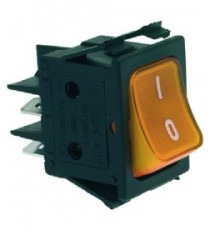 INTERRUTTORE BIPOLARE ARANCIO 16A 250V